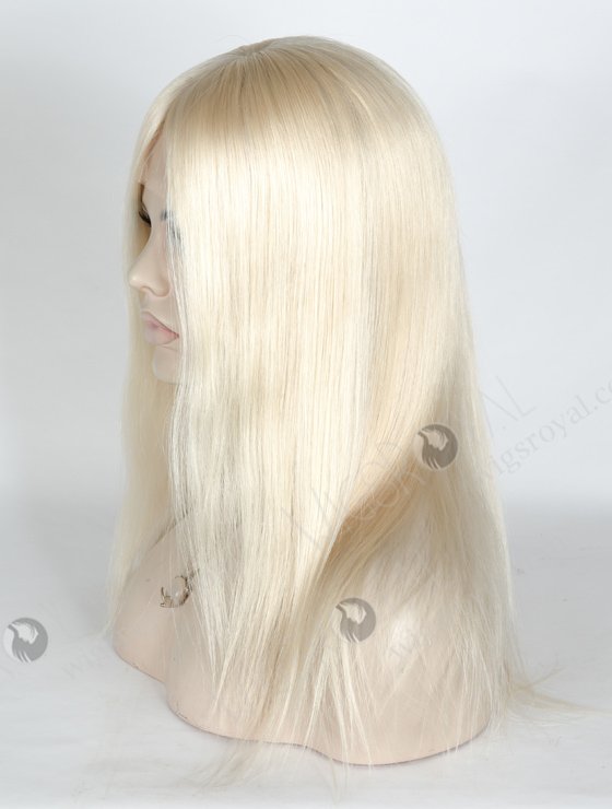 Best Wig Websites 14 Inch Platinum Blonde White Straight Hair Wig | In Stock European Virgin Hair 14" Straight White Color Lace Front Silk Top Glueless Wig GLL-08011-9590