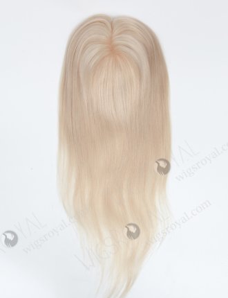 Pure White Color Most Realistic Hair Toppers For Hair Thinning WR-TC-045