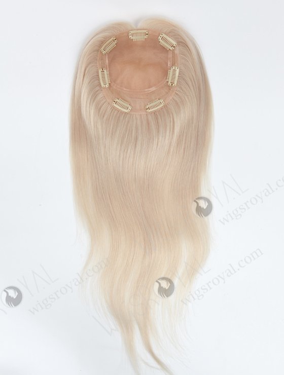 Pure White Color Most Realistic Hair Toppers For Hair Thinning WR-TC-045-9497