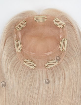 Pure White Color Most Realistic Hair Toppers For Hair Thinning WR-TC-045