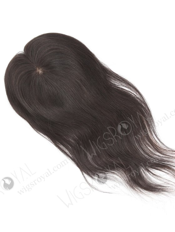 Indian Virgin Silk Top Lace Topper With Clip In Human Hair Piece WR-TC-050-9541