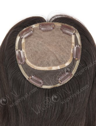 Indian Virgin Silk Top Lace Topper With Clip In Human Hair Piece WR-TC-050
