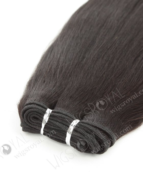 In Stock Malaysian Virgin Hair 16" Yaki 1B# Color Machine Weft SM-313-9796