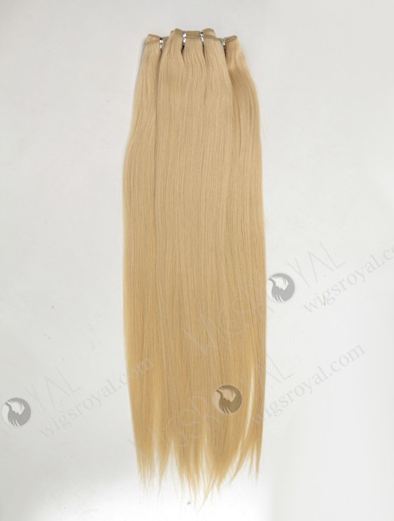 In Stock Malaysian Virgin Hair 24" Straight 613# Color Machine Weft SM-349