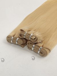 In Stock Malaysian Virgin Hair 22" Straight 613# Color Machine Weft SM-348