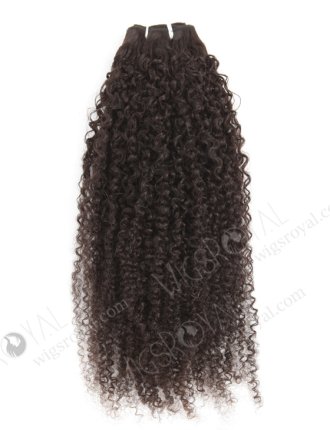 In Stock Indian Remy Hair 26" 6mm Curl Natural Color Machine Weft SM-1126