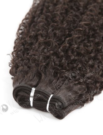 In Stock Indian Remy Hair 26" 6mm Curl Natural Color Machine Weft SM-1126