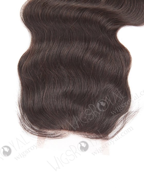 In Stock Indian Virgin Hair 10" Natural Wave Natural Color Silk Top Closure STC-247-10141