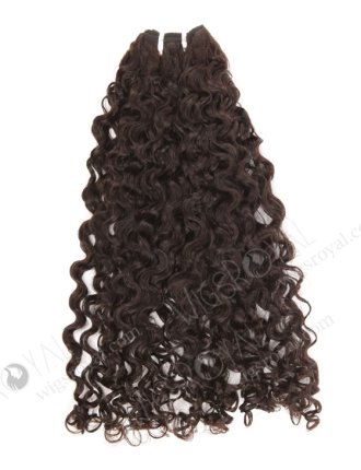 In Stock Indian Remy Hair 22" Coarse Curly Natural Color Machine Weft SM-1124