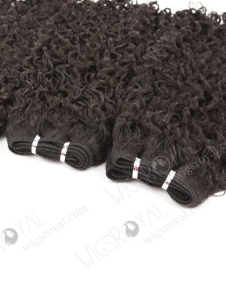 In Stock Indian Remy Hair 24" Coarse Curly Natural Color Machine Weft SM-1125