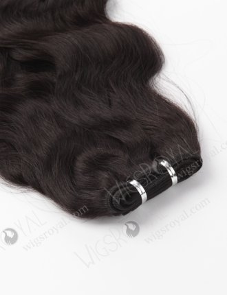 In Stock Indian Remy Hair 20" Natural Wave 1B# Color Machine Weft SM-185