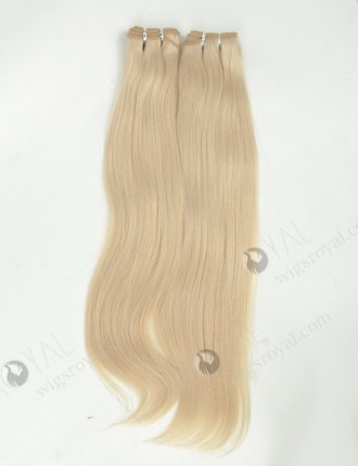 In Stock Malaysian Virgin Hair 20" Straight White Color Machine Weft SM-351