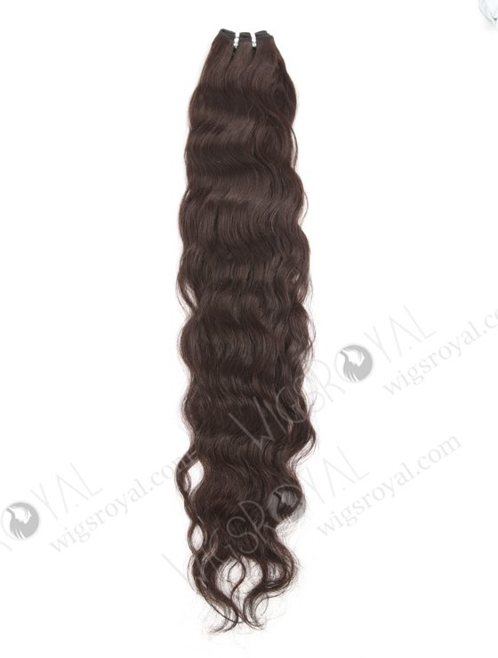 In Stock Brazilian Virgin Hair 28" Natural Wave 2# Color Machine Weft SM-4161-11104