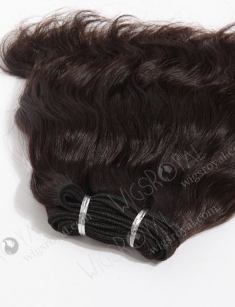 In Stock Indian Virgin Hair 8" Natural Wave Natural Color Machine Weft SM-201