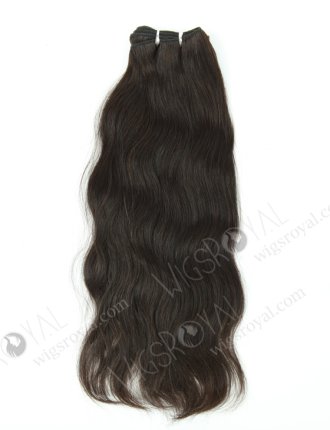 In Stock Indian Remy Hair 16" Natural Straight Natural Color Machine Weft SM-178
