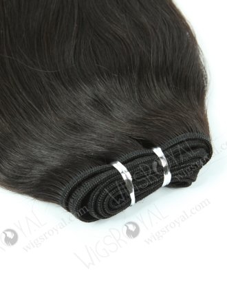 In Stock Indian Remy Hair 18" Natural Straight 1B# Color Machine Weft SM-199