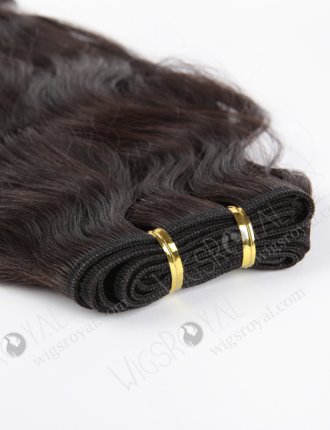 In Stock Indian Remy Hair 18" Natural Straight Natural Color Machine Weft SM-177
