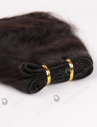In Stock Indian Remy Hair 10" Natural Straight Natural Color Machine Weft SM-180
