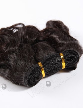 In Stock Indian Virgin Hair 10" Big Loose Curl Natural Color Machine Weft SM-086
