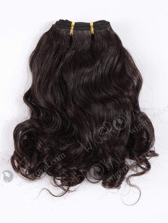 In Stock Indian Virgin Hair 18" body wave with big curl at the bottom Natural Color Machine Weft SM-212-10602