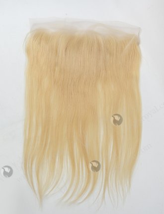 Malaysian Virgin Hair 16" Straight Color #613 Lace Frontal WR-LF-012