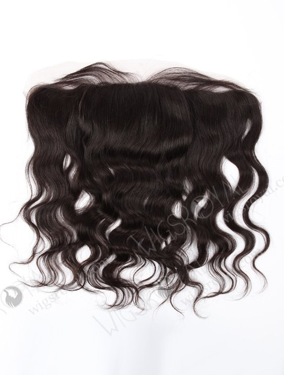 Indian Virgin Hair 14" Natural Wave Natural Color Silk Top Lace Frontal WR-LF-021-11270