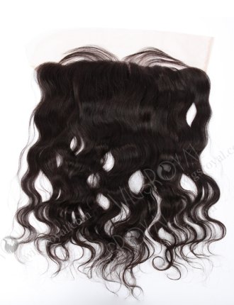 Indian Remy Hair 18" Natural Wave Natural Color Lace Frontal WR-LF-016