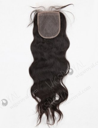 Malaysian Virgin Hair 16" Natural Straight Natural Color Silk Top Closure WR-LC-004