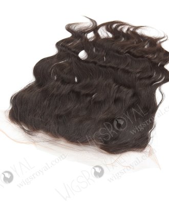 In Stock Brazilian Virgin Hair 14" Natural Wave Natural Color Lace Frontal WR-LF-007