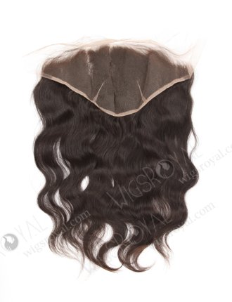 In Stock Brazilian Virgin Hair 14" Natural Wave Natural Color Lace Frontal WR-LF-007