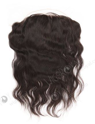 Indian Remy Hair 16" Natural Wave Natural Color Lace Frontal WR-LF-011