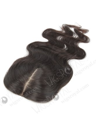 New Arrival Center Part 16''Mongolian Virgin Natural Color Straight Top Closures WR-LC-012