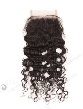 Brazilian Virgin Hair 14" Molado Curl Natural Color Top Closure WR-LC-026