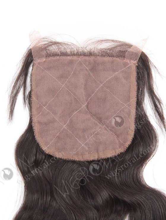 Indian Virgin Hair 16" Natural Wave Natural Color Silk Top Closure WR-LC-033-11594
