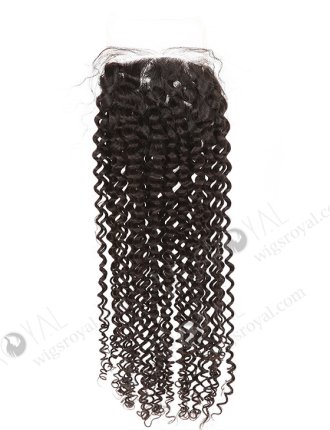 Brazilian Virgin Hair 24" Deep Wave Natural Color Top Closure WR-LC-030
