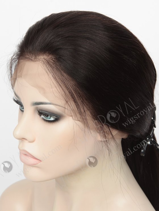 In Stock Indian Remy Hair 14" Natural Straight Natural Color Full Lace Wig FLW-01060-11681