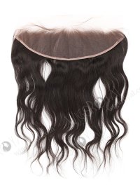 In Stock Indian Remy Hair 18" Straight Natural Color Lace Frontal SKF-082