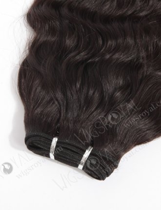 In Stock Malaysian Virgin Hair 12" Natural Straight Natural Color Machine Weft SM-095