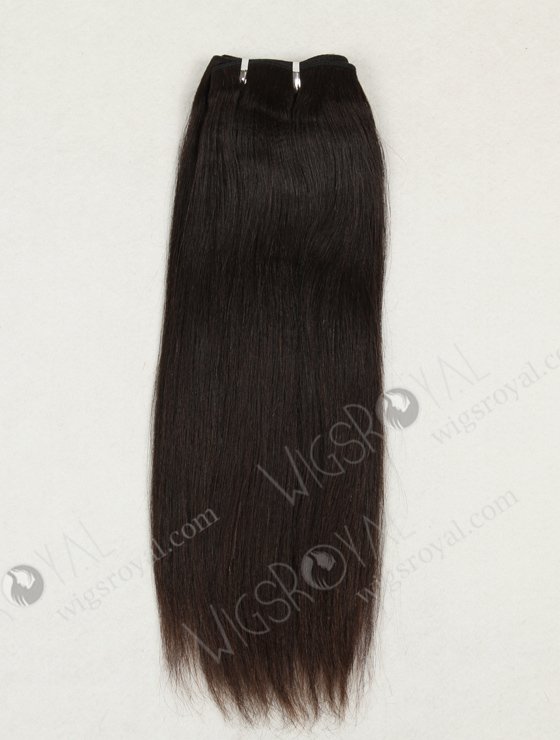 In Stock Chinese Virgin Hair 14" Light Yaki Natural Color Machine Weft SM-735-12242