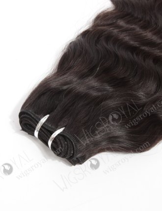 In Stock Malaysian Virgin Hair 18" Natural Straight Natural Color Machine Weft SM-050