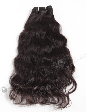 In Stock Malaysian Virgin Hair 16" Natural Straight Natural Color Machine Weft SM-049