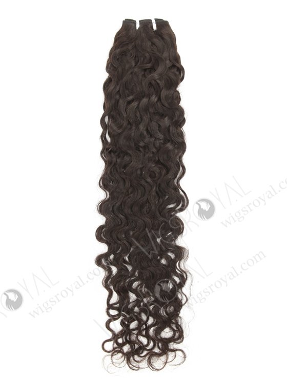 In Stock Brazilian Virgin Hair 24" Natural Curly Natural Color Machine Weft SM-099-11954
