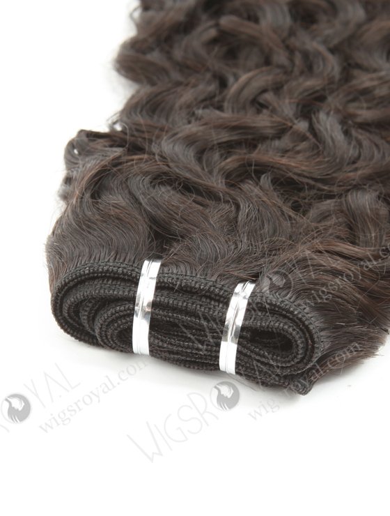 In Stock Brazilian Virgin Hair 24" Natural Curly Natural Color Machine Weft SM-099-11957