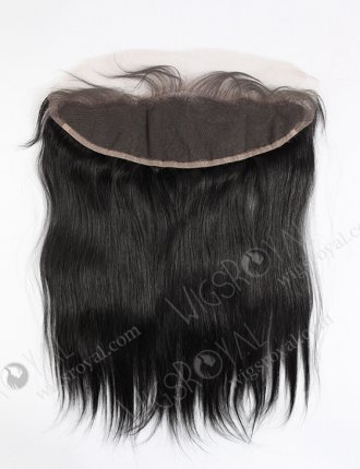 In Stock Indian Remy Hair 16" Straight Color 1# Lace Frontal SKF-004