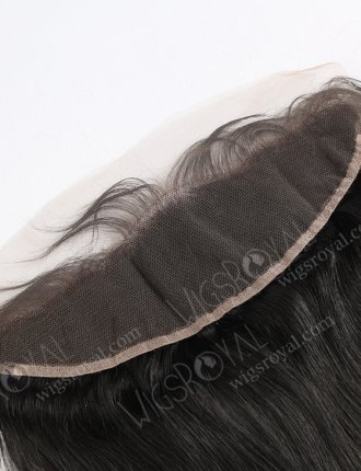In Stock Indian Remy Hair 16" Straight Color 1# Lace Frontal SKF-004