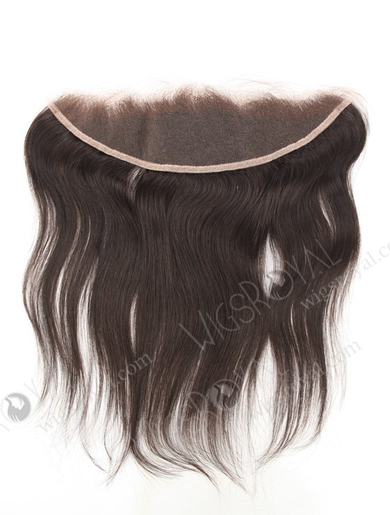 In Stock Indian Remy Hair 14" Straight Natural Color HD Lace Frontal SKF-101