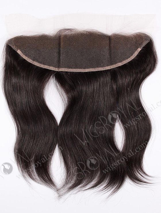 In Stock Indian Remy Hair 14" Straight Natural Color Lace Frontal SKF-001-11892