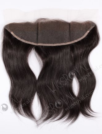 In Stock Indian Remy Hair 14" Straight Natural Color Lace Frontal SKF-001