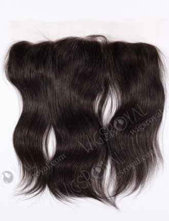 In Stock Indian Remy Hair 14" Straight Natural Color Lace Frontal SKF-001