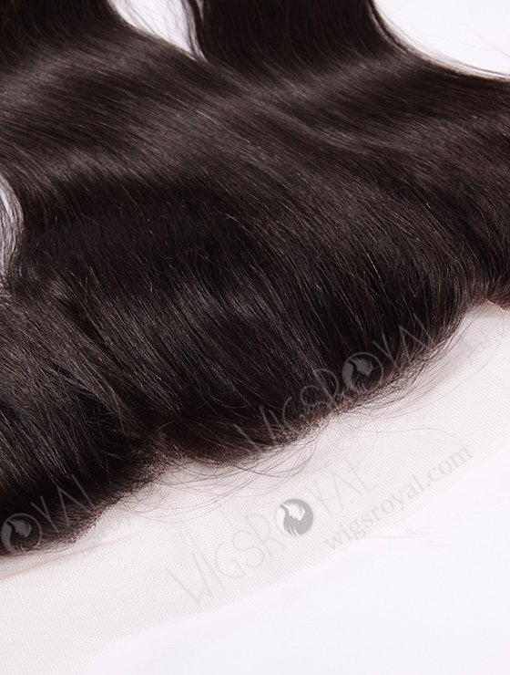 In Stock Indian Remy Hair 14" Straight Natural Color Lace Frontal SKF-001-11893